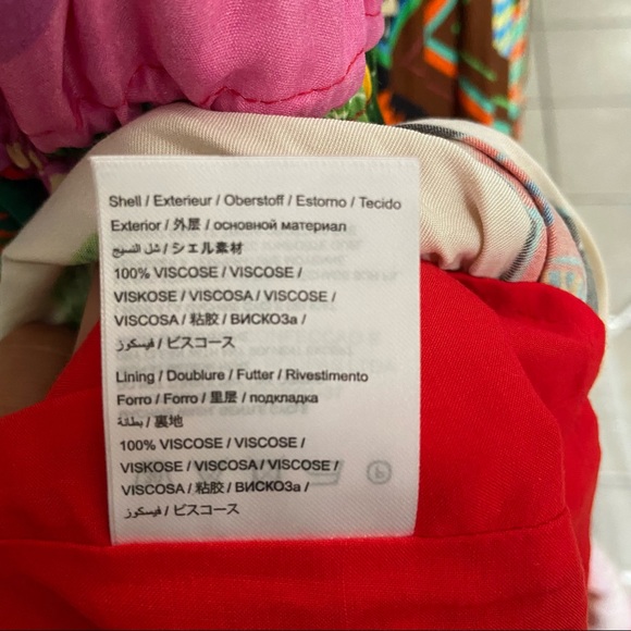 FARM Rio Palila Fringed Midi Dress Size Medium - Picture 4 of 5